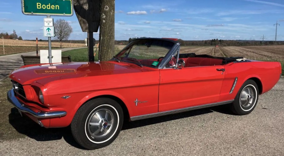 Frod Mustang Oldtimer Cabrio mieten in München