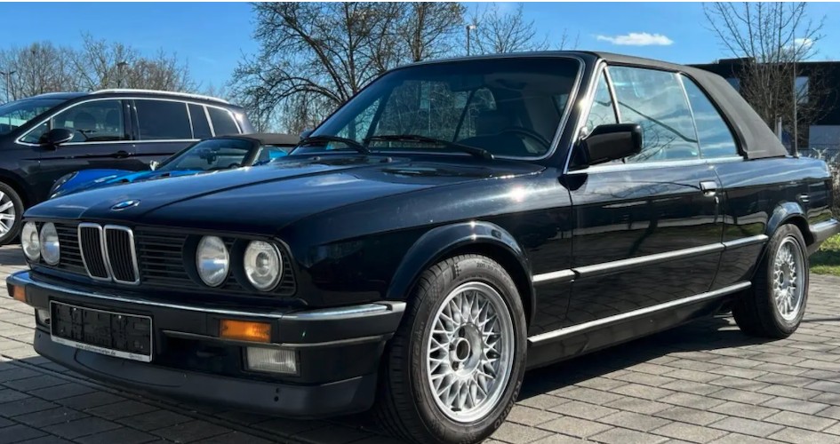 BMW 320i Cabrio Oldtimer mieten in München