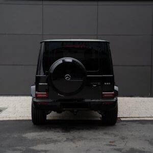 Heckansicht vom Mercedes G63 AMG 2024 in München