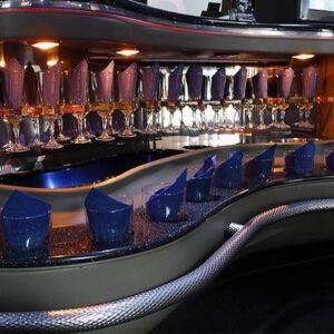 bar von Hummer H2 Stretchlimo in Dortmund