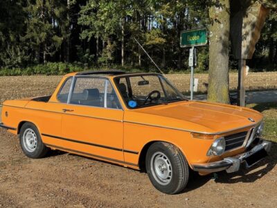 BMW 2002 Baur Cabrio Oldtimer mieten in München