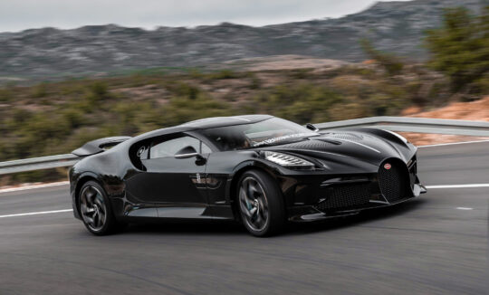 Platz 3 der teuersten Autos der Welt ist der BUGATTI La Voiture Noire