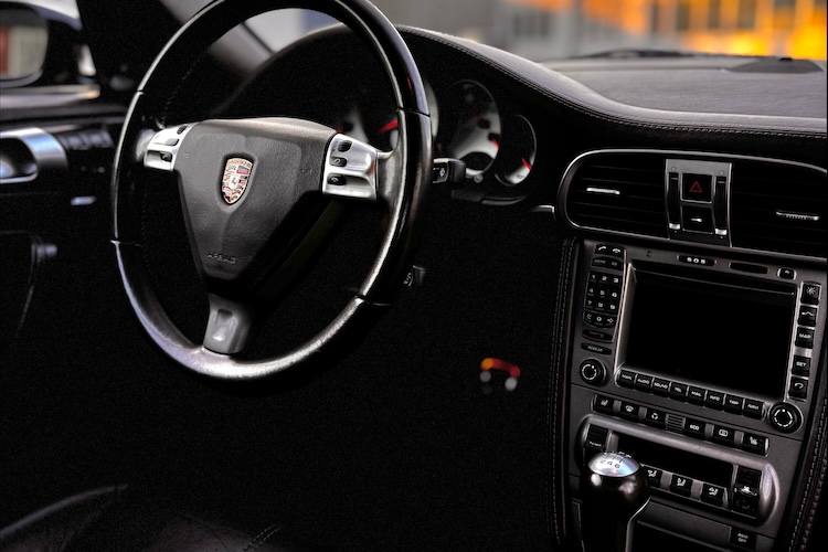 Interior vom Porsche 997 Carrera S Cabrio in Hamburg