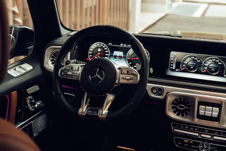 Interior vom Mercedes G63 AMG in Frankfurt