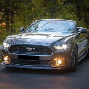 Frontansicht vom Ford Mustang GT Cabrio in Nürnberg