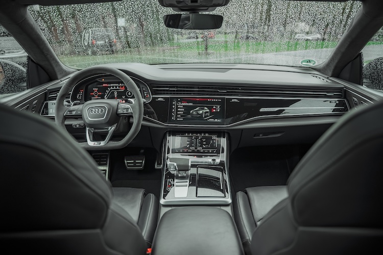 Interior vom Audi RSQ8 in Frankfurt