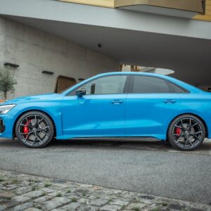 Seitenansicht vom Audi RS3 in Frankfurt