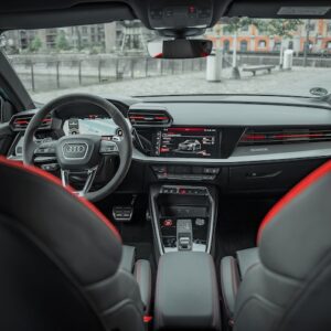 Innenraum vom Audi RS3 in Frankfurt