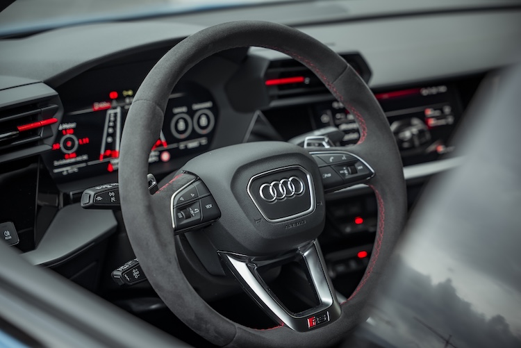 Interior vom Audi RS3 in Frankfurt