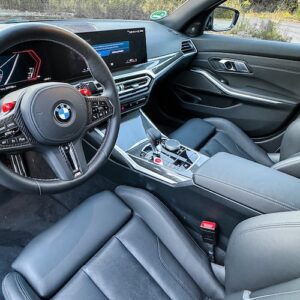 Interior vom BMW M3 Competition in Leipzig