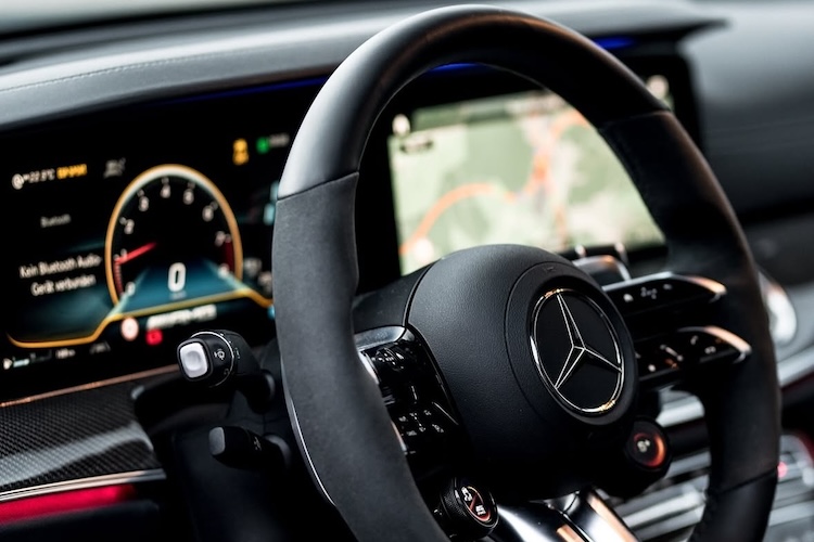 Interior vom Mercedes E63s AMG in Siegen