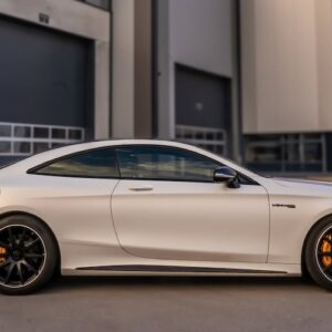 Seitenansicht vom Mercedes S63 AMG Coupe in Siegen