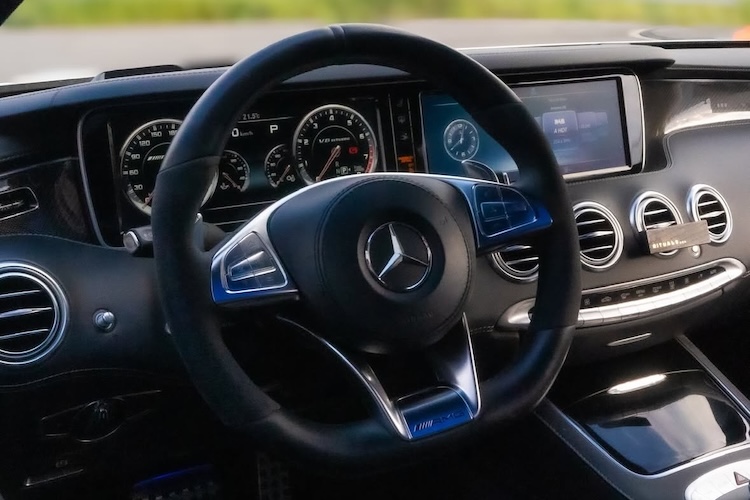 Interior vom Mercedes S63 AMG Coupe in Siegen