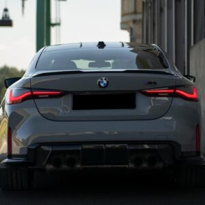 Heckansicht vom BMW M4 in Mannheim