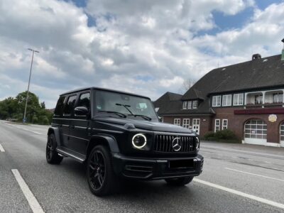Seitenansicht vom Mercedes G63 AMG in Hamburg