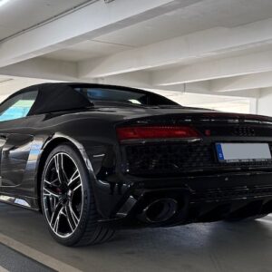 Heckansicht vom Audi R8 in Dortmund