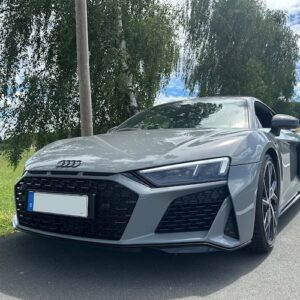 Frontansicht vom Audi R8 V10 Spyder in Dortmund