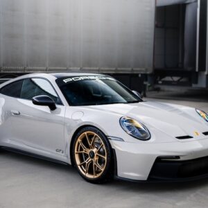 Frontansicht vom Porsche 911 GT3 in Stuttgart