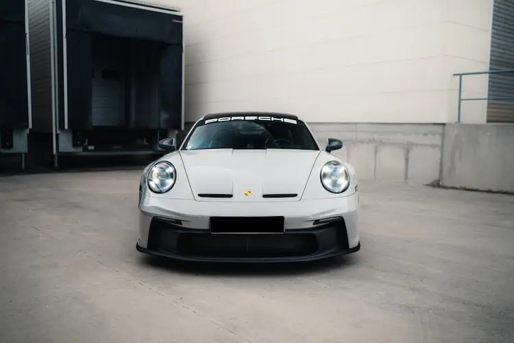 Frontansicht vom Porsche 911 GT3 in Stuttgart