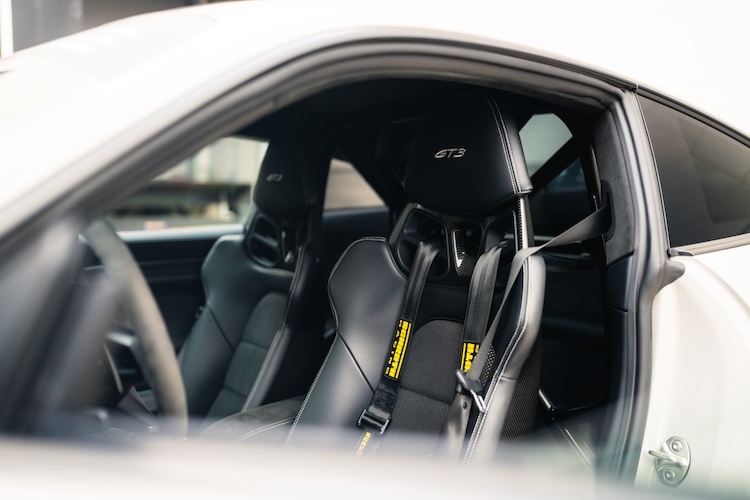 Sitze vom Porsche 911 GT3 in Stuttgart
