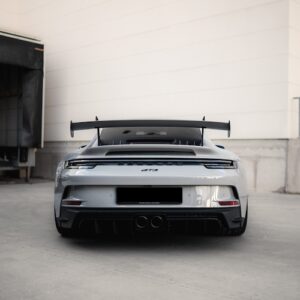 Heckansicht vom Porsche 911 GT3 in Stuttgart