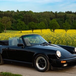 Seitenansicht vom Porsche 911 3.2 Cabrio in München