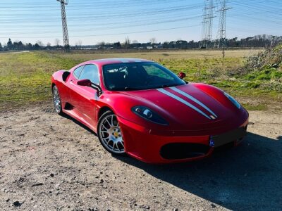 Frontansicht vom Ferrari F430 in Frankfurt