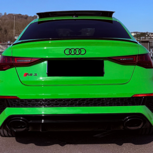Heckansicht vom Audi RS3 in Ulm