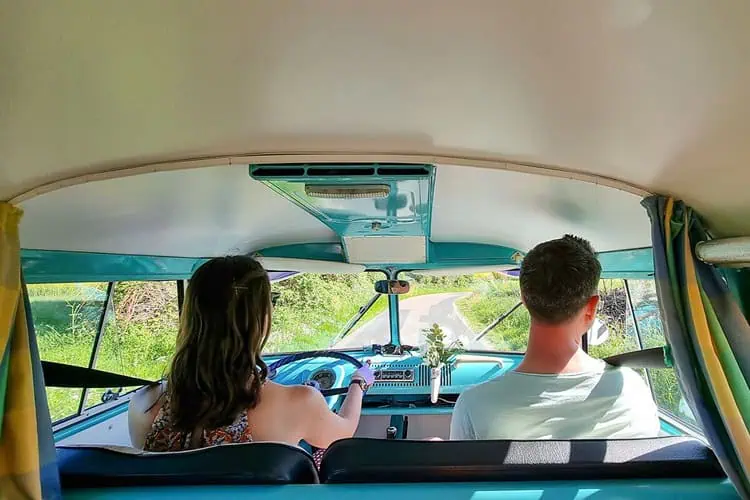 Innenraum vom VW Bulli T1 Camper in Flensburg