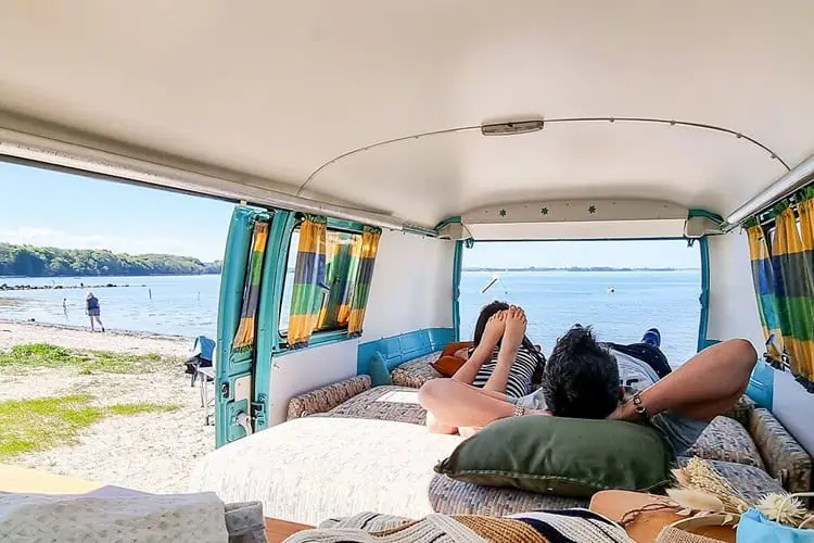 Innenraum vom VW Bulli T1 Camper in Flensburg