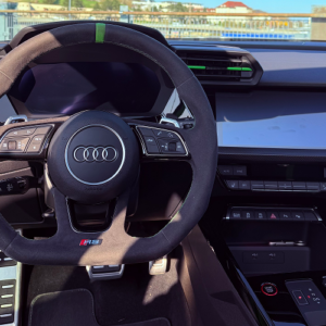 Innenraum vom Audi RS3 in Ulm