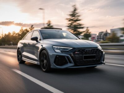 Audi RS3 in Düsseldorf Hero