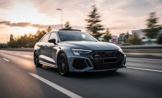 Audi RS3 in Düsseldorf Hero