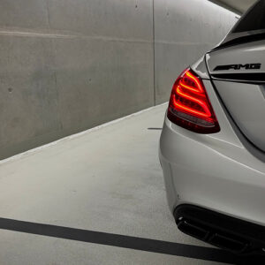 Heck Mercedes C63 AMG in Düsseldorf