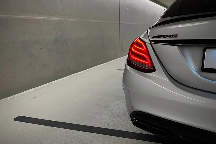 Heck Mercedes C63 AMG in Düsseldorf