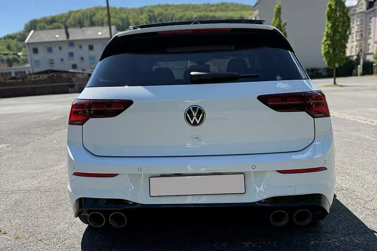 Heckansicht Golf 8R in Hagen