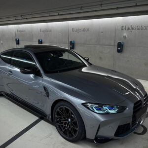 Seitenansicht BMW M4 Competition in Düsseldorf