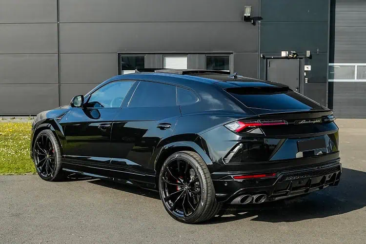 Heckansicht Lamborghini Urus in Paderborn