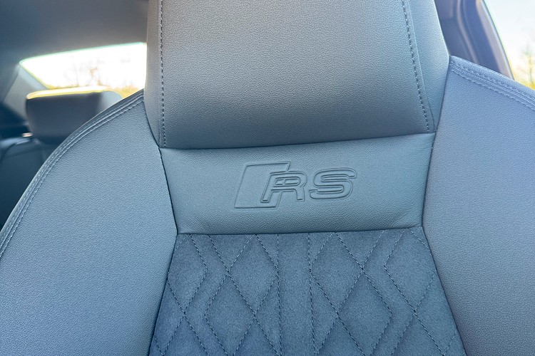 Sitze der Audi RS3 Limousine in Wolfsburg