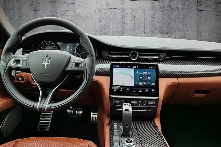 Interior vom Maserati Quattroporte Trofeo in Dresden