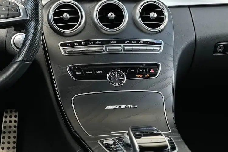 Innenraum vom Mercedes C63 AMG in Augsburg