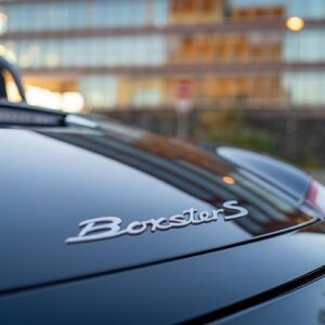 Logo Porsche 987 Boxster S in Hamburg