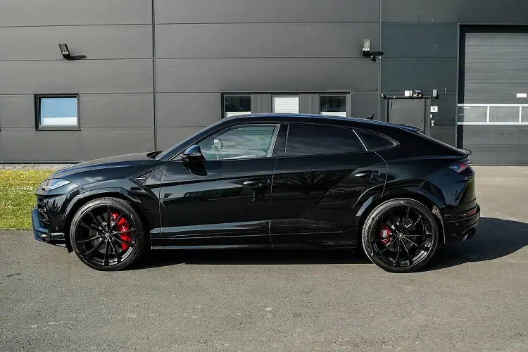 Seitenansicht Lamborghini Urus in Paderborn