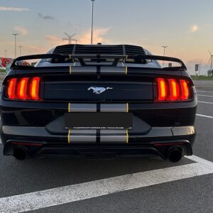 Heckansicht Ford Mustang 2.3 Ecobooster in Braunschweig