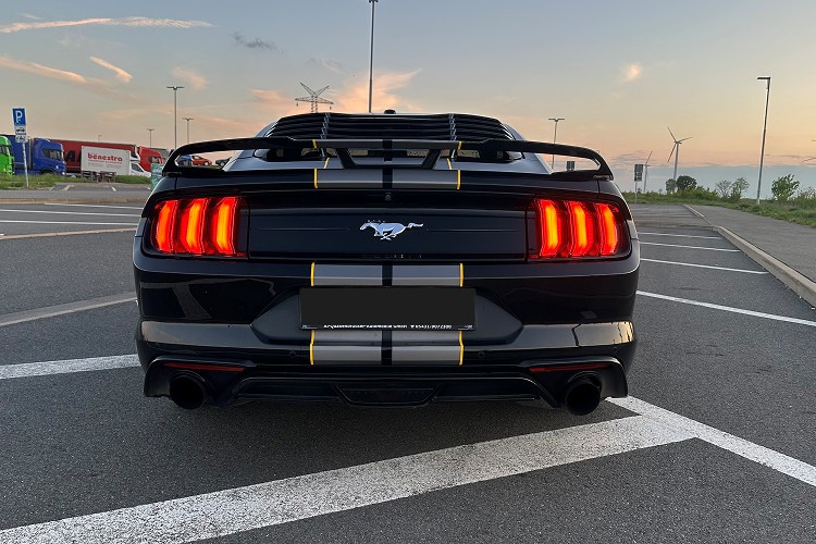 Heckansicht Ford Mustang 2.3 Ecobooster in Braunschweig