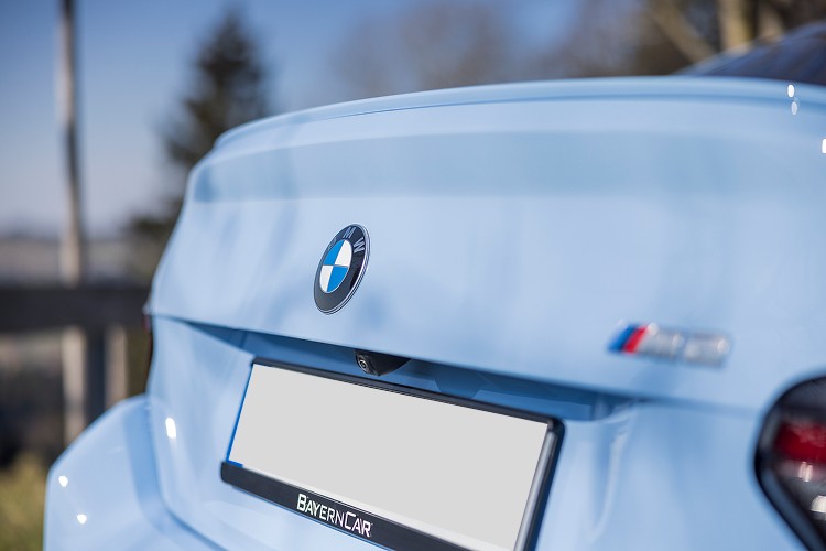 Logo Heck BMW M2 Coupe am Bodensee