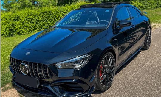 Mercedes-AMG CLA 45 S Coupé mieten in Stuttgart