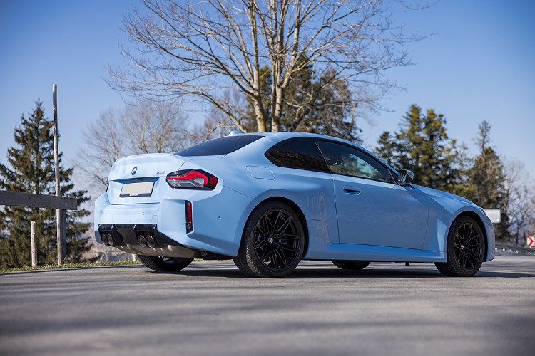 Seite BMW M2 Coupe am Bodensee