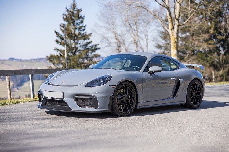 Porsche Cayman GT4 mieten am Bodensee