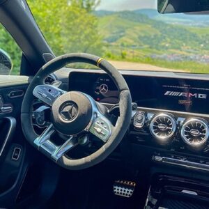 Interior Mercedes-AMG CLA 45 S Coupé in Stuttgart